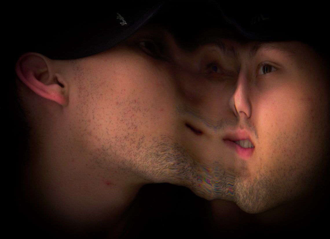 János Áfra - Divergence (3) (2007) electrography, 50x70, molino, print.