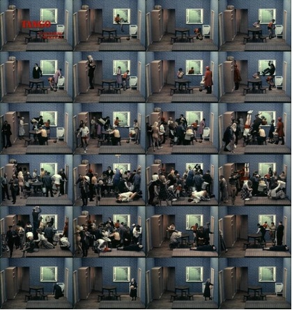 Zbigniew Rybczyński, Tango, 1980, Se-Ma-For Lodz, Poland, 35mm short film, Filmstill forrás: http://www.choicecuts.com/blog/zbig-rybczynskis-tango/ Zbigniew Rybczyński, Tango, 1980, Se-Ma-For Lodz, Poland, 35mm short film, Filmstill forrás: http://www.choicecuts.com/blog/zbig-rybczynskis-tango/