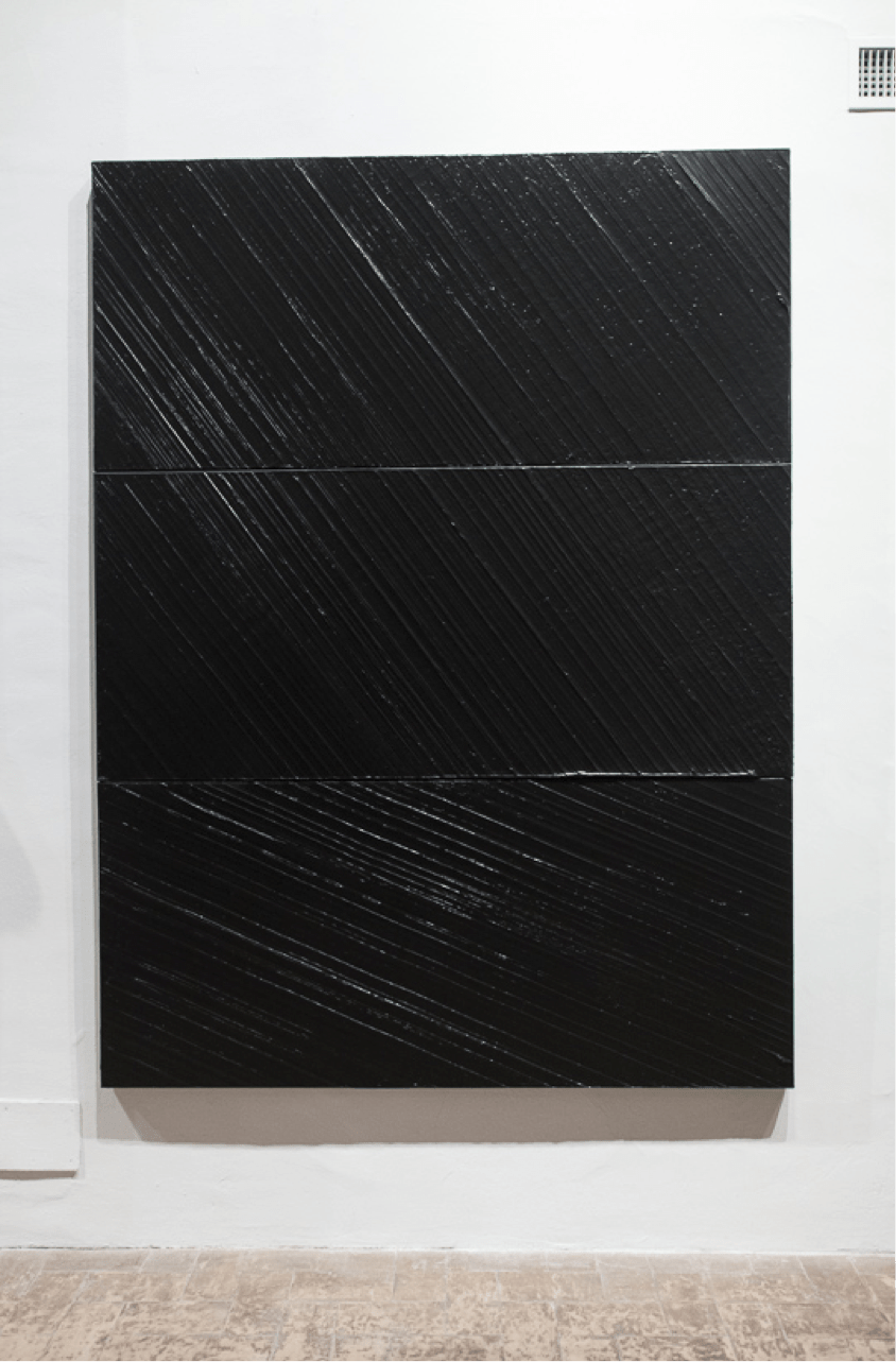 Pierre Soulages: 244 x 181 cm, 31 mars 2011, 2011