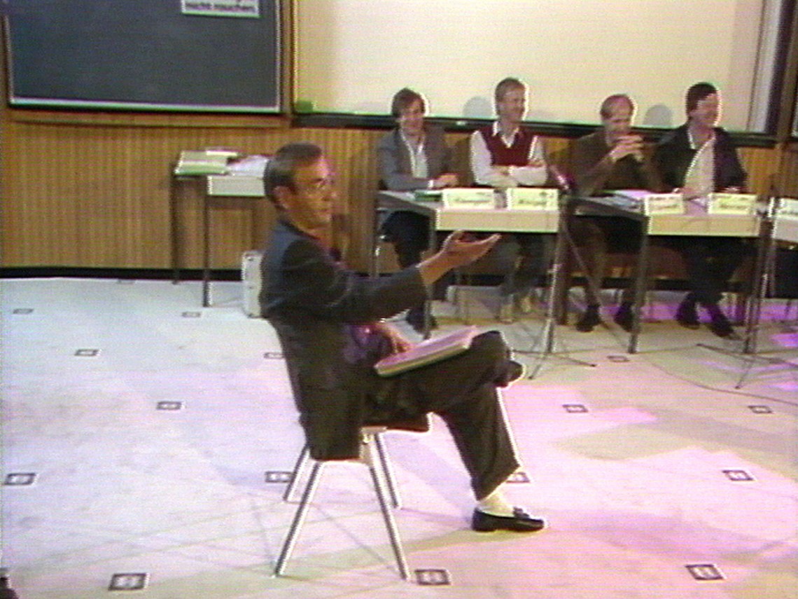 2. kép: Harun Farocki: Die Schulung, 1987, fotó: Harun Farocki