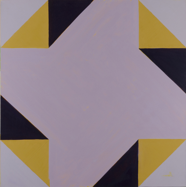 Károlyi Zsigmond: Négyháromszög, 2013, kép forrása: https://www.raiffeisen.hu/