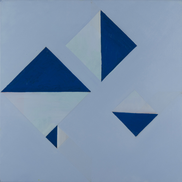 Károlyi Zsigmond: Négyháromszög, 2013, kép forrása: https://www.raiffeisen.hu/