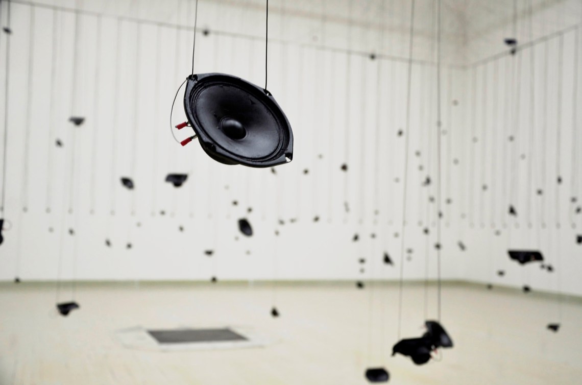 Christian Skjødt: Rezonáns zavarok III., 2014 , fotó: Kővágó Nagy Imre © Műcsarnok