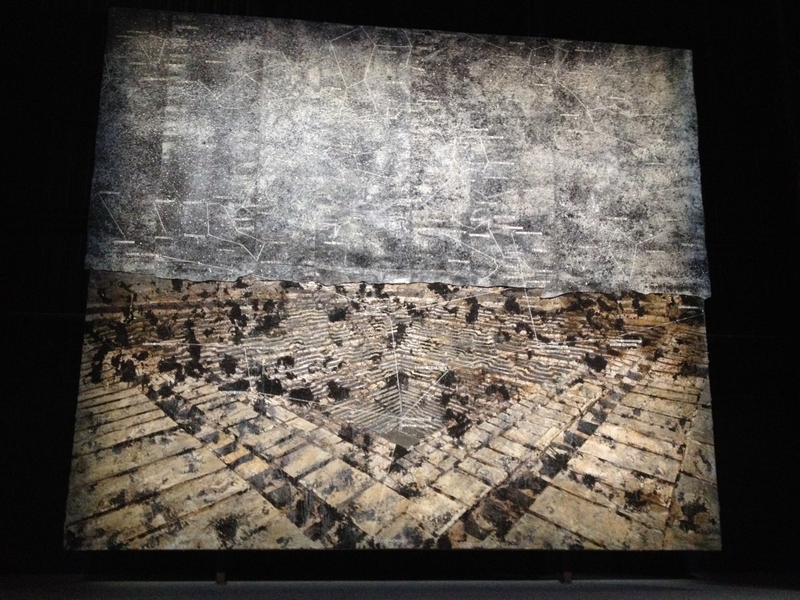Anselm Kiefer: Jajpur, 2009, olaj, emulzió, akril, viasz, ólom, vászon, 660 × 760 cm