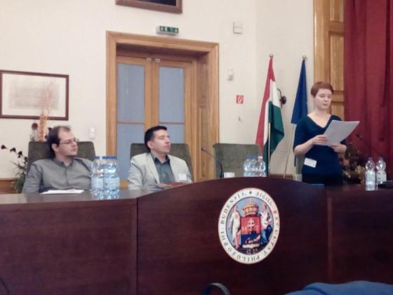 Füzi Péter, dr. Vaderna Gábor és Hangácsi Zsuzsanna