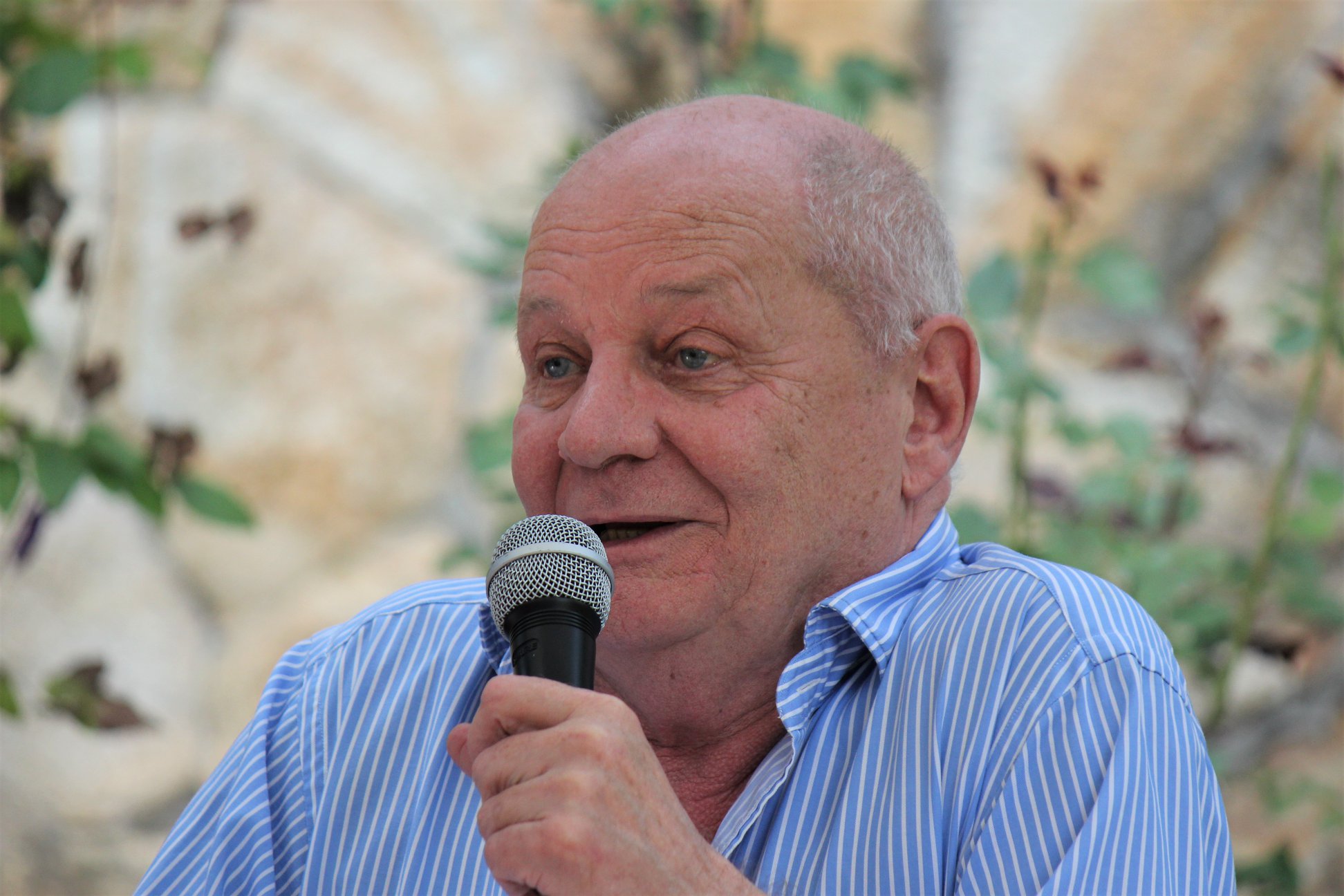 Bereményi Géza a FISZ-táborban