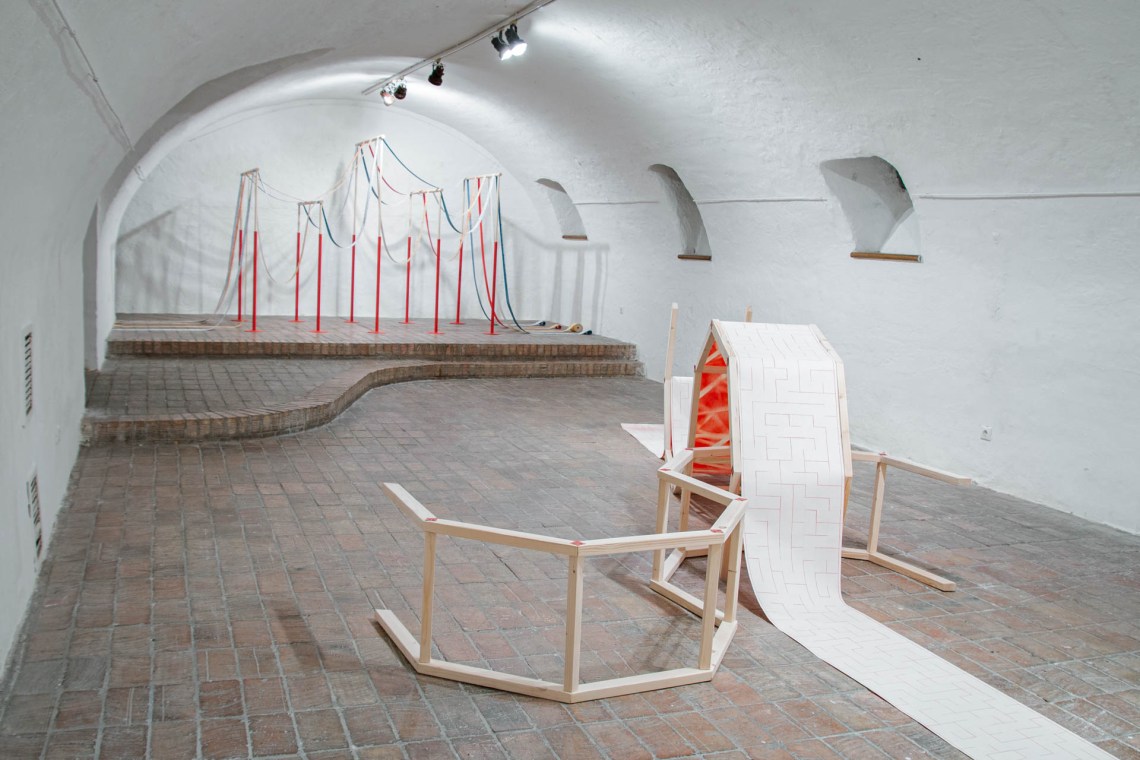 Molnár Judit Lilla: Korlátok a fejünkben, 2019, fotó: Kocsis Ágnes